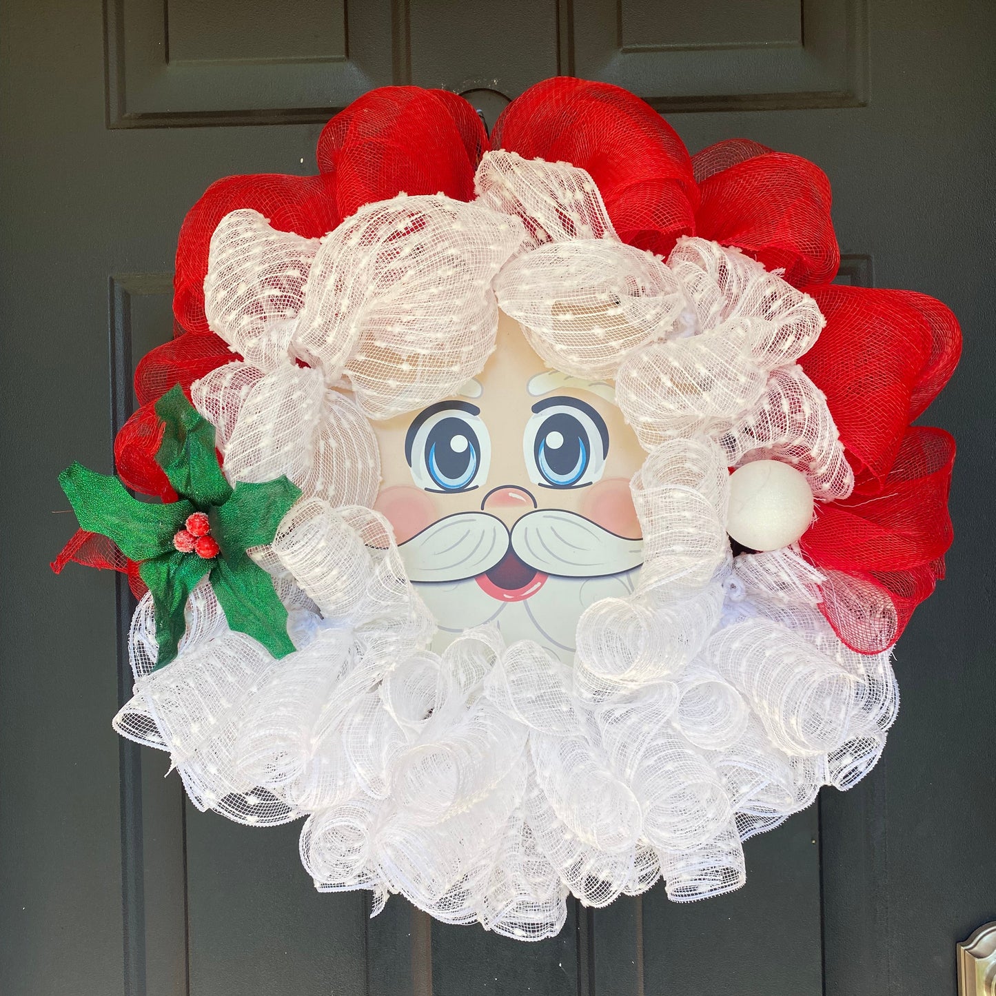 Welcome Santa Wreath