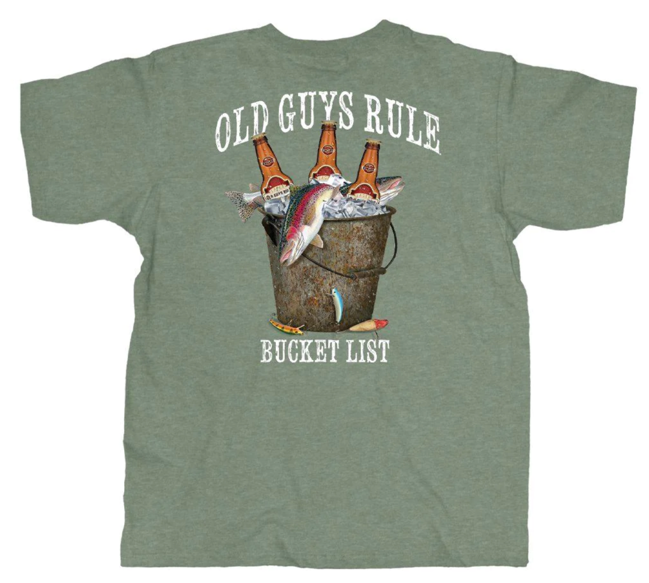 Old Guys Rule "Bucket List" Short Sleeve Tee