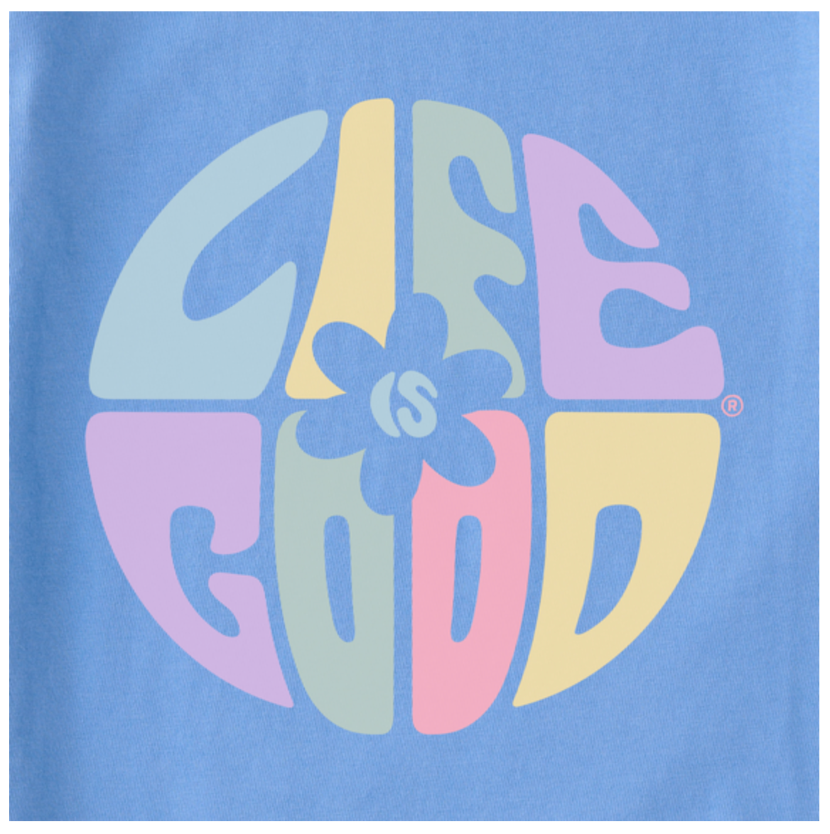 Women's Daisy Circle Psychedelic Simply True Fleece Hoodie