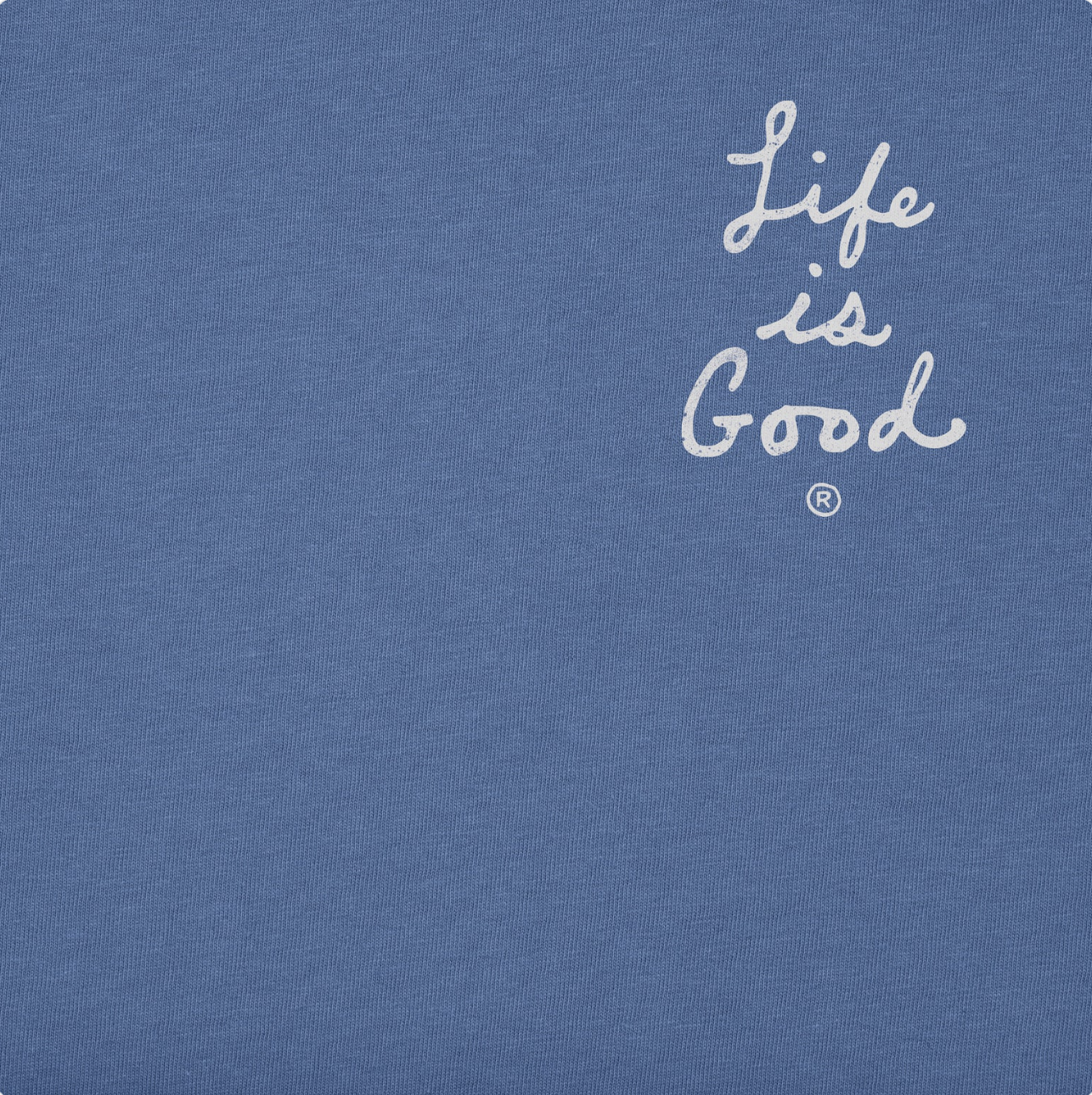 Life is Good Men's Pine Tree Flag Short Sleeve Tee