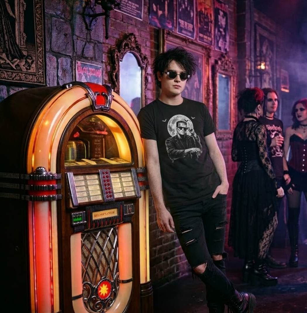 Classic Frankie Halloween Graphic Tee