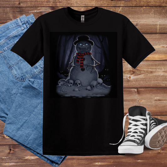 Skull Snowman Tee