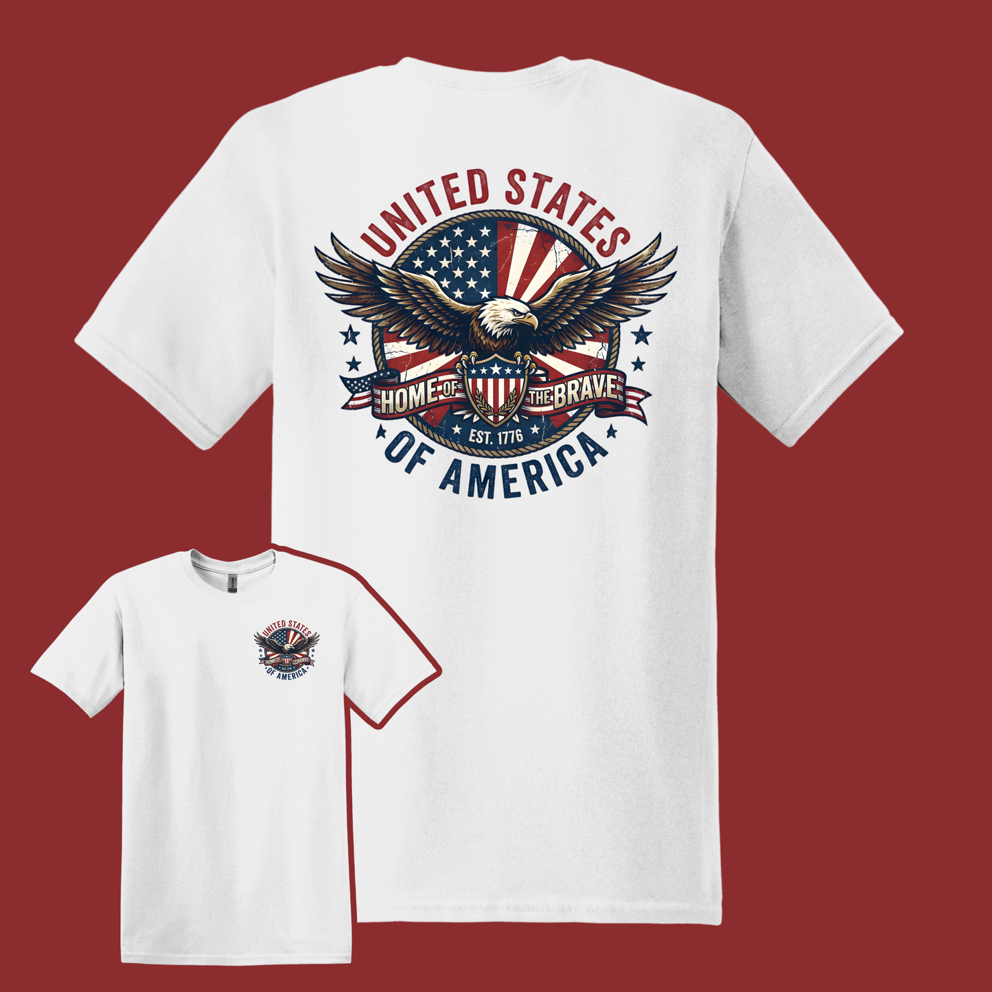 Patriot's Pride: United States of America Graphic Tee