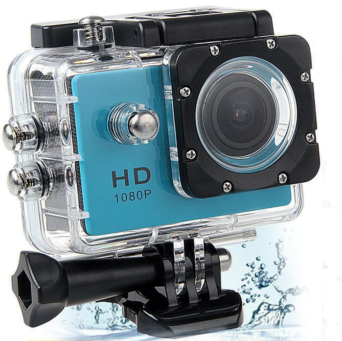 4K Action Pro Waterproof All Digital UHD WiFi Camera + RF Remote And Accessories by VistaShops