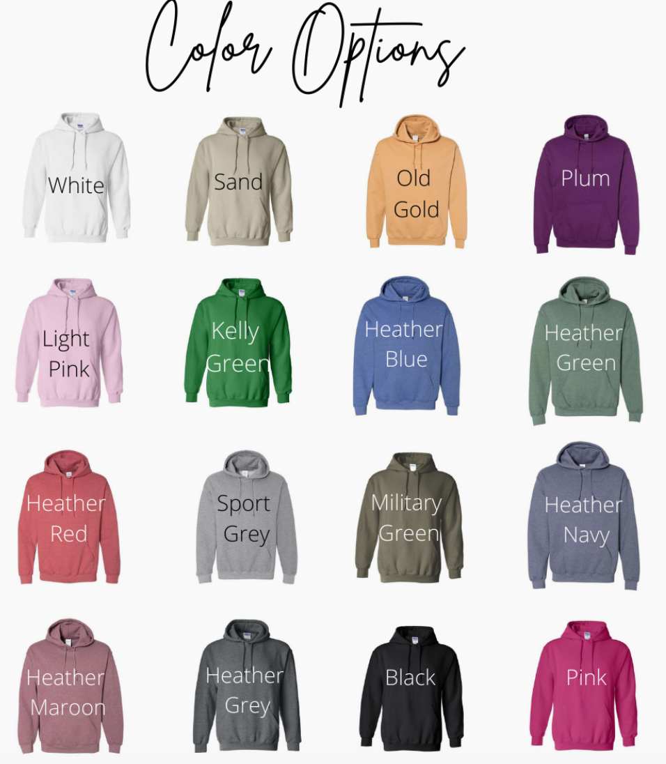 Campfires & Cocktails Hooded Sweatshirt