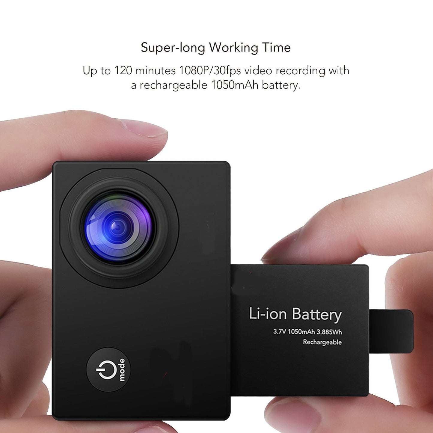 4K Action Pro Waterproof All Digital UHD WiFi Camera + RF Remote And Accessories by VistaShops