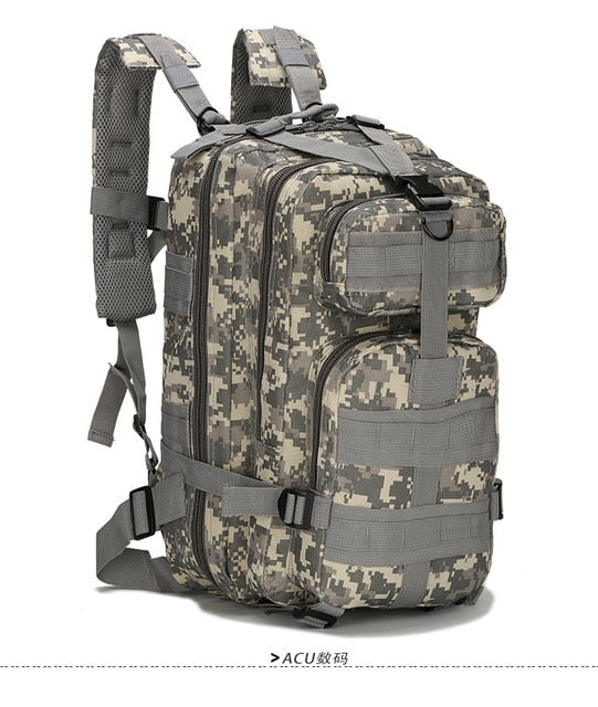 Men Military Tactical Backpack 30L Camouflage