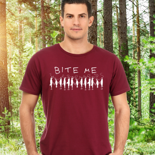 Explore Outdoor Adventures "Bite Me"Short Sleeve Unisex Tee