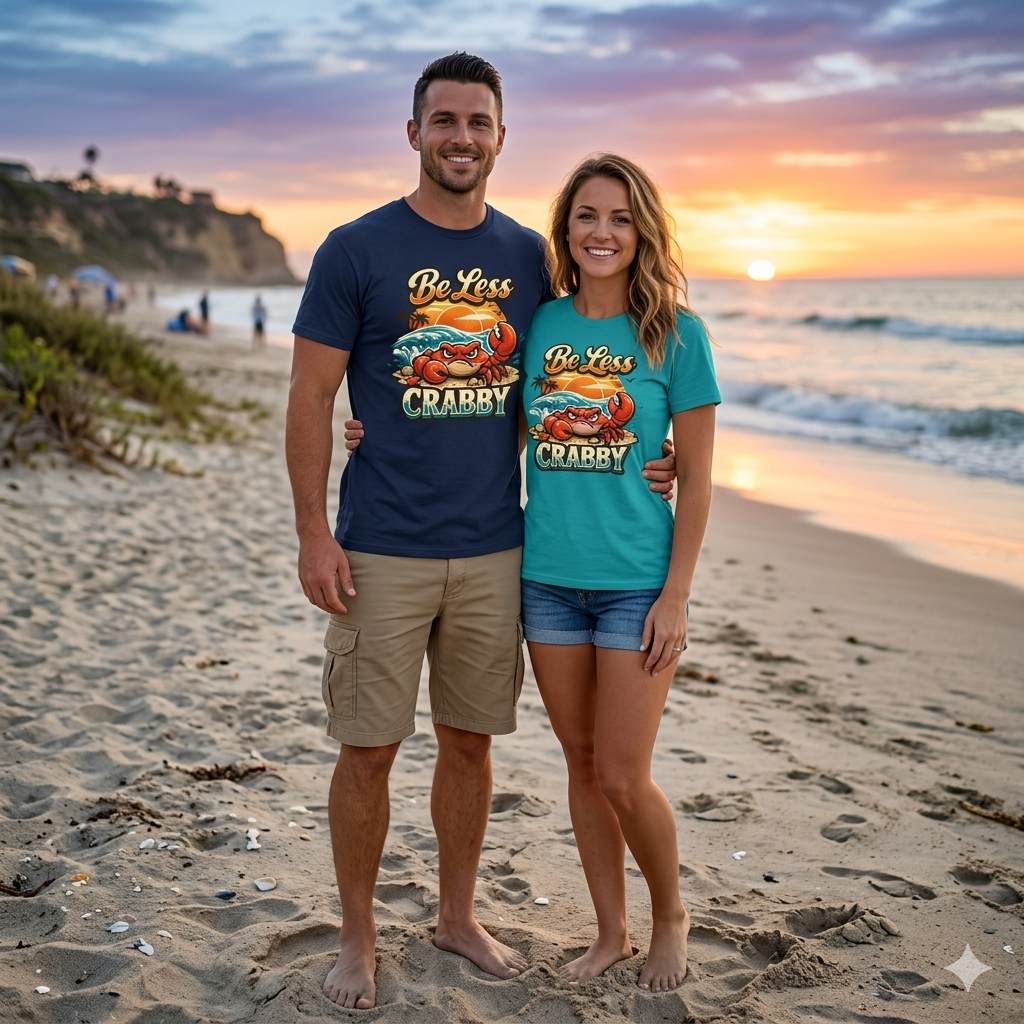 Be Less Crabby Short Sleeve T-Shirt