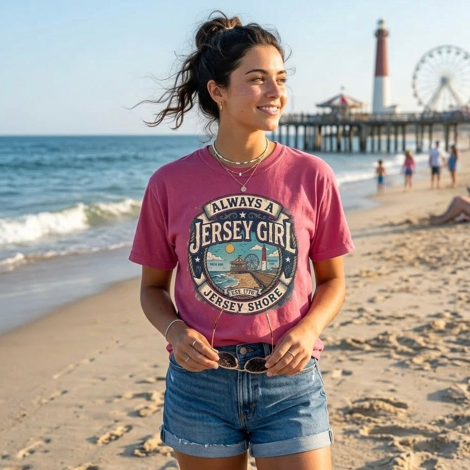 Always A Jersey Girl Short Sleeve T-shirt 