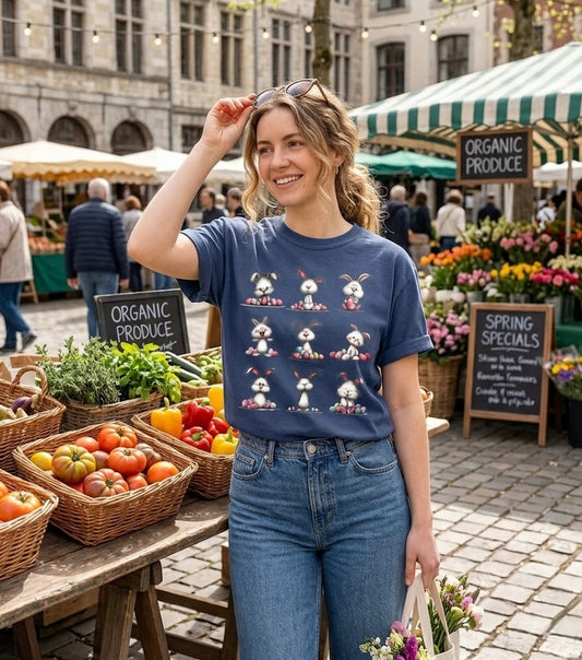 Funny Bunny Short Sleeve T-shirt 