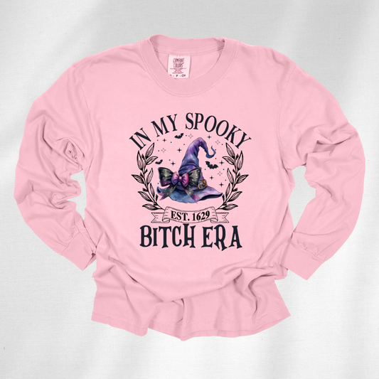 In My Spooky Bitch Era- Long Sleeve Halloween Tee