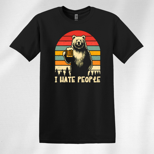 I Hate People Short Sleeve T-shirt