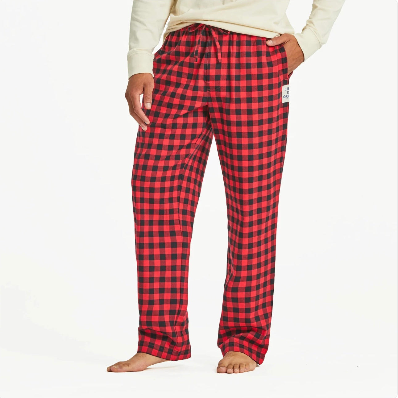 Men's Buffalo Check Pattern Classic Sleep Pant