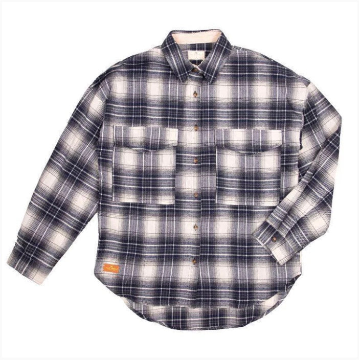 Simply Southern Mens Plaid Button Down Shirt