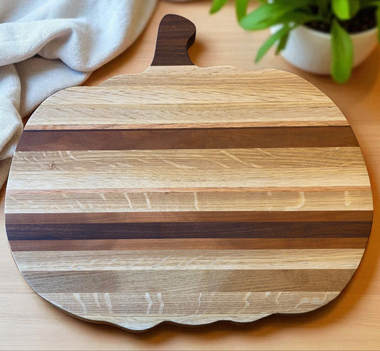 Handcrafted Pumpkin Cutting-Charcuterie Board