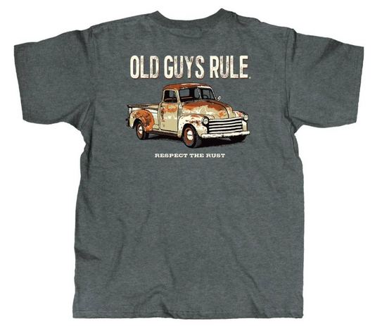 Old Guys Rule "Respect The Rust" Short Sleeve Tee