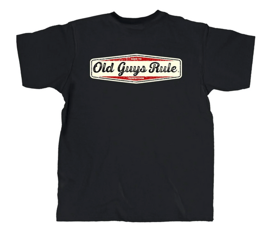 Old Guys Rule "Aged To Perfection" Short Sleeve Tee