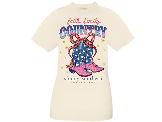 Simply Southern Short Sleeve Tee--Country-Wisp
