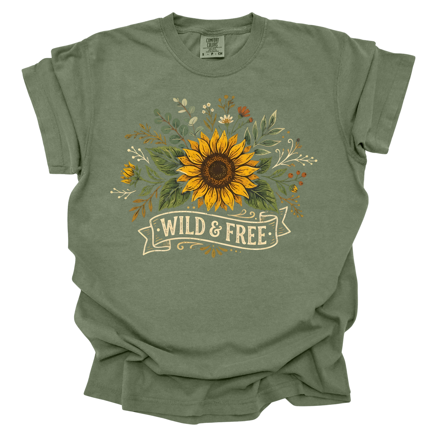 Sunflower Wild & Free Short Sleeve T-shirt 