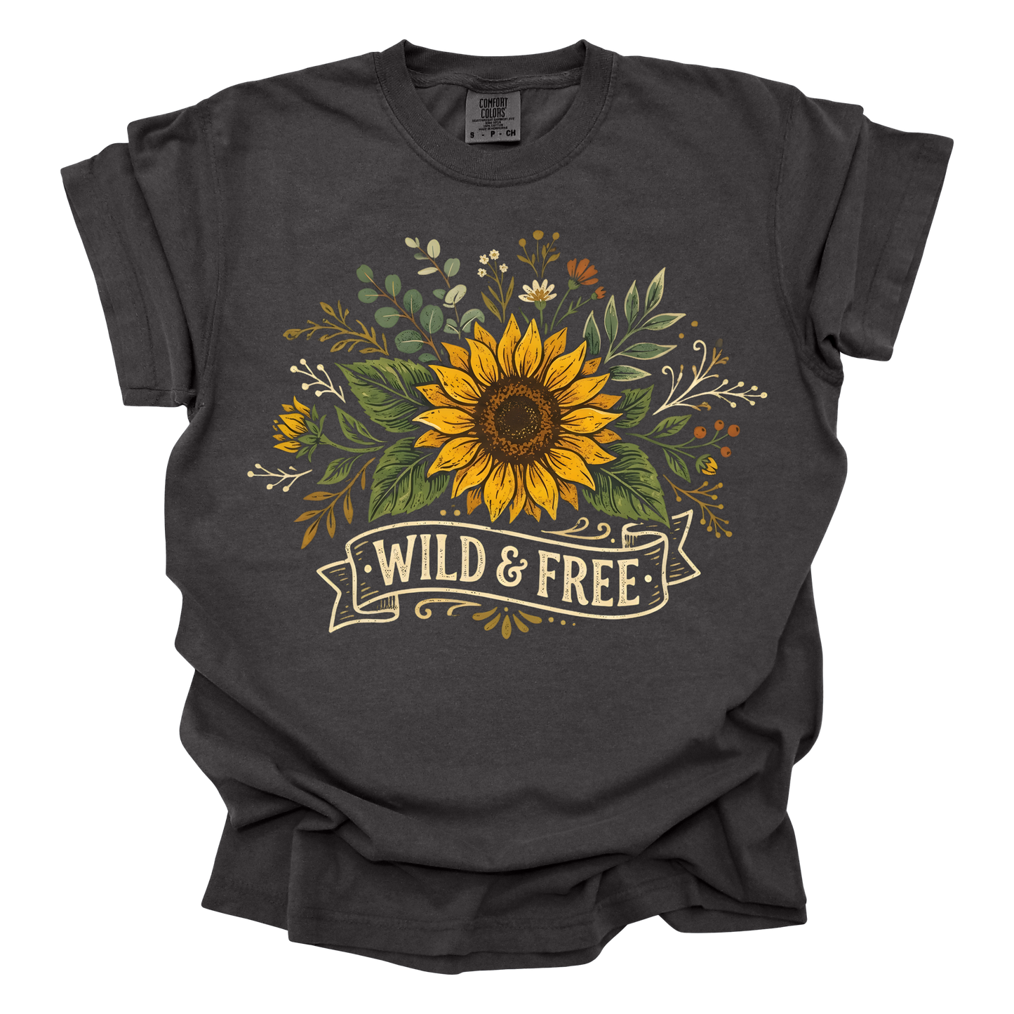 Sunflower Wild & Free Short Sleeve T-shirt 
