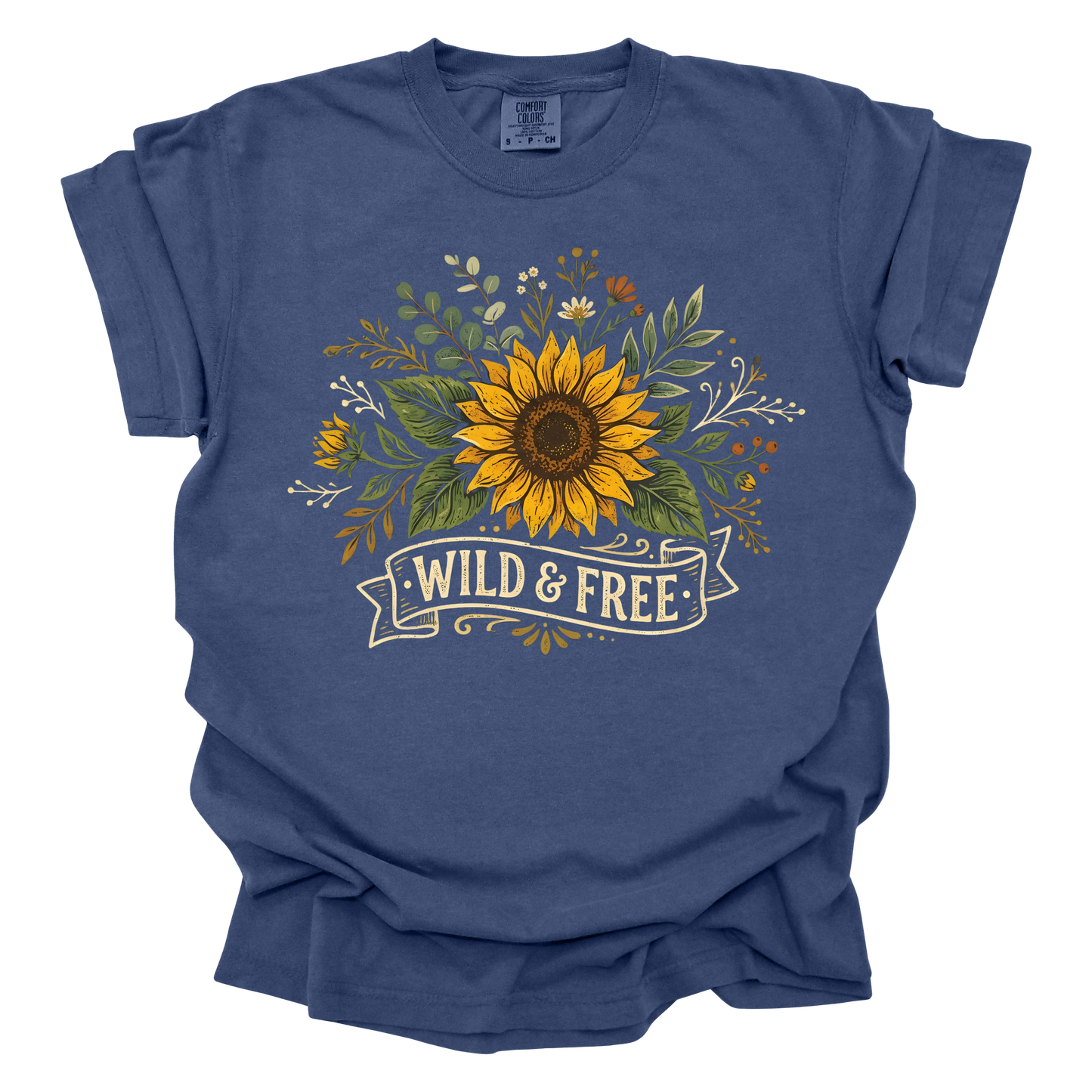 Sunflower Wild & Free Short Sleeve T-shirt 