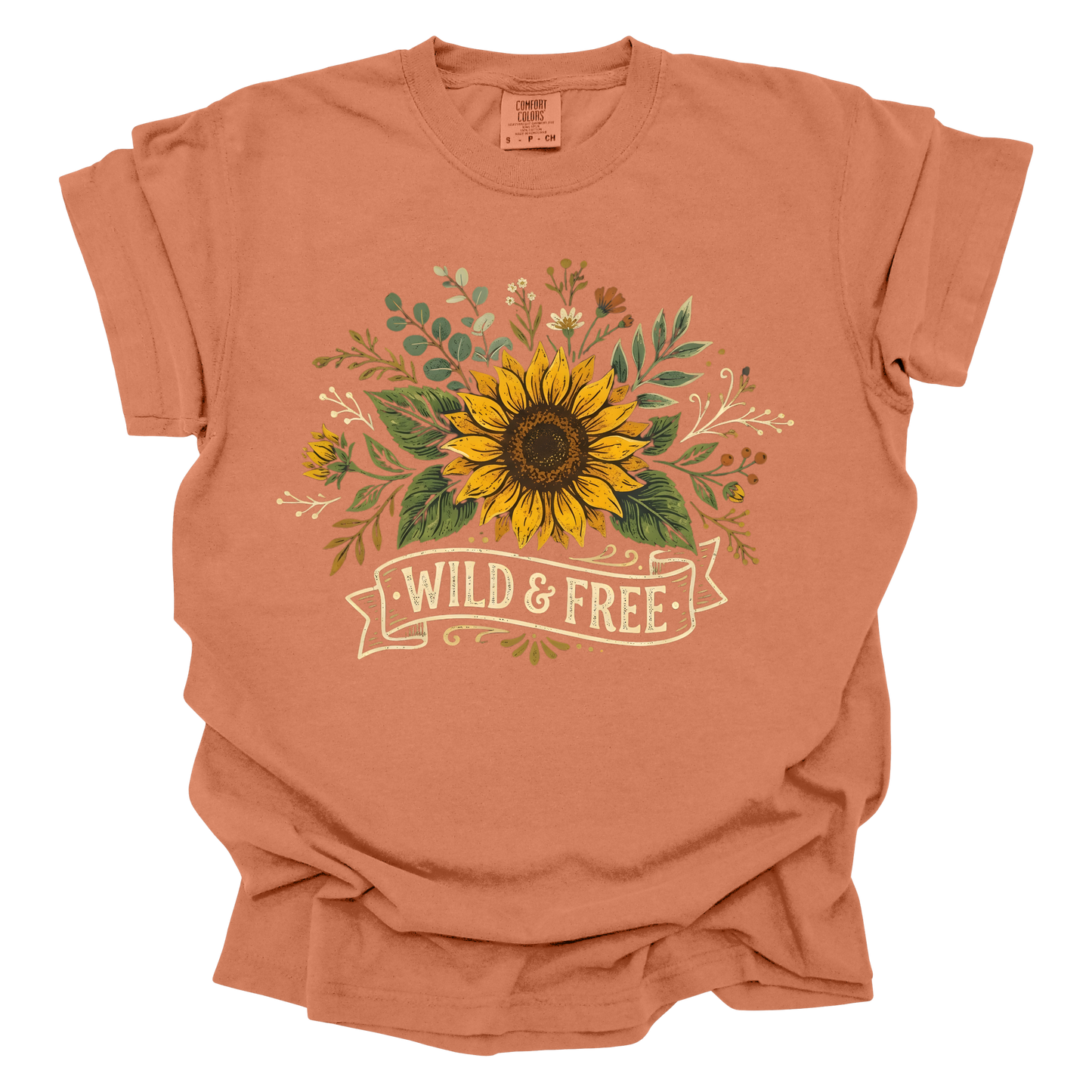 Sunflower Wild & Free Short Sleeve T-shirt 