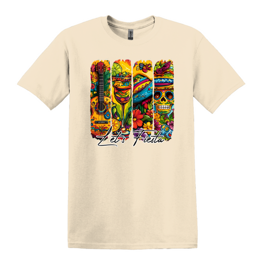 Let's Fiesta Cinco de Mayo Short Sleeve T-Shirt