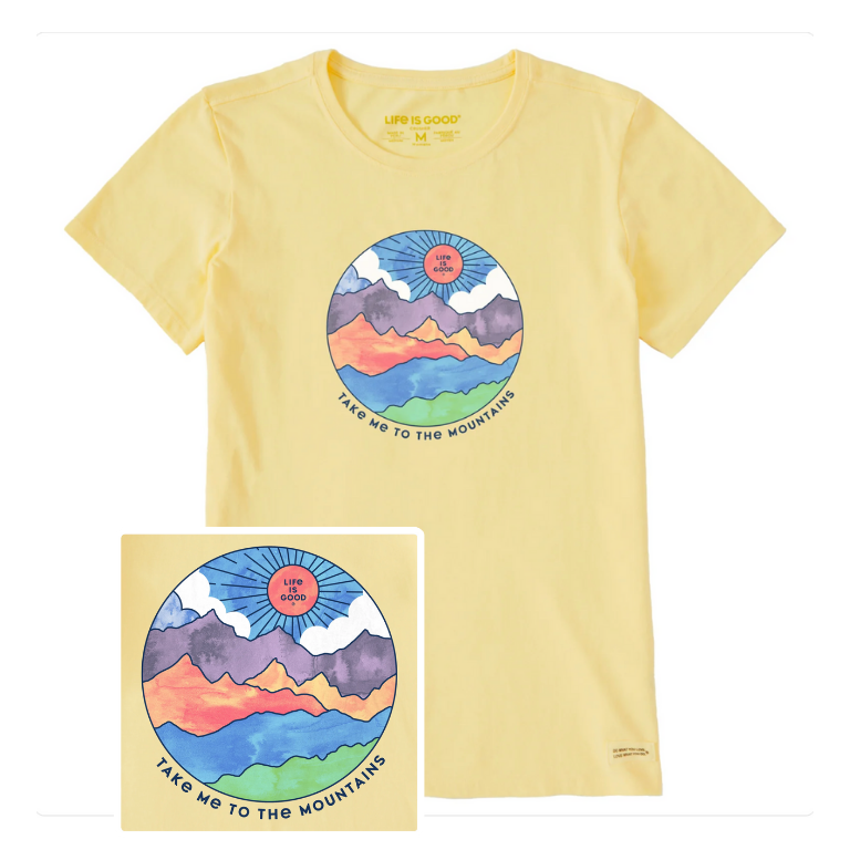 Women's Take Me to the Mountains Short Sleeve Tee