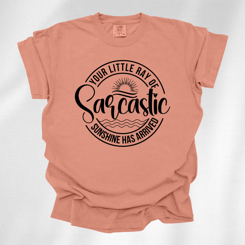Your Little Ray of Sarcastic Sunshine Has Arrived Tee