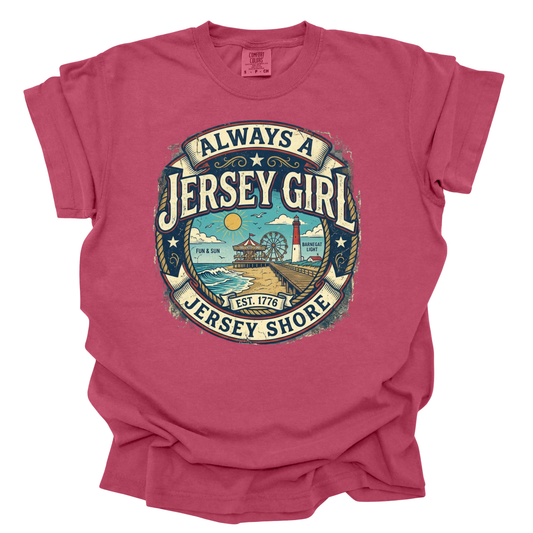 Always A Jersey Girl Short Sleeve T-shirt 