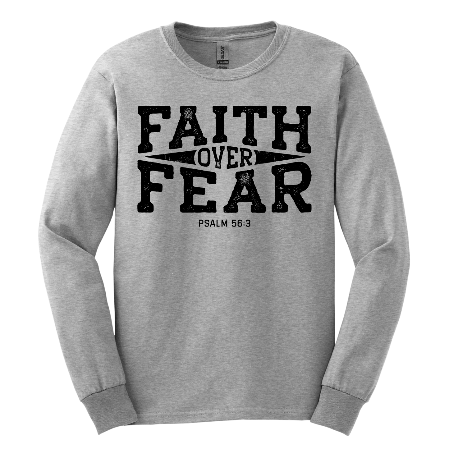 Faith Over Fear Long Sleeve Tee