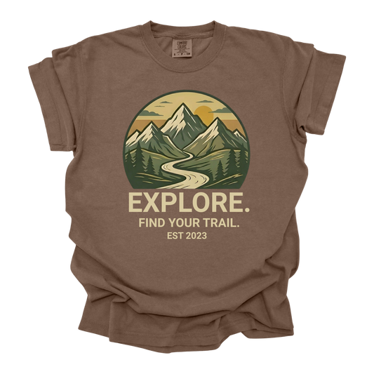 Find Your Trail Short Sleeve T-shirt