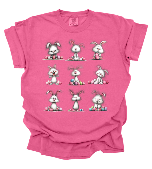 Funny Easter Bunny Short Sleeve Tshirt