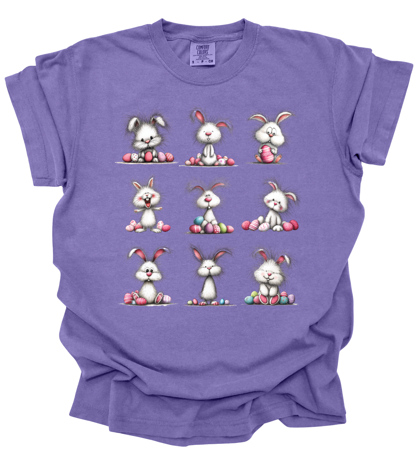 Funny Bunny Short Sleeve T-shirt 