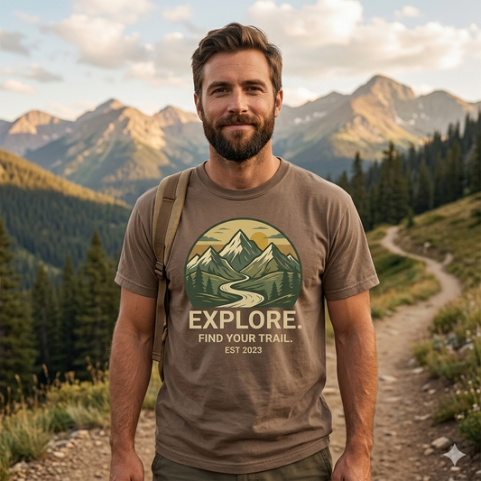 Find Your Trail Short Sleeve T-shirt