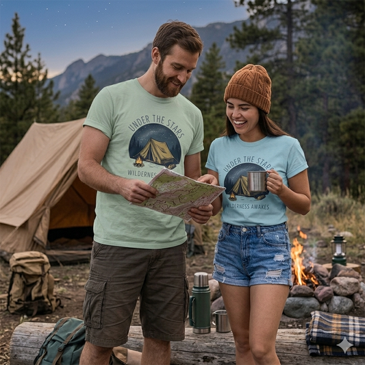 Under The Stars Short Sleeve  T-Shirt