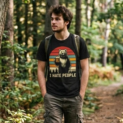I Hate People Short Sleeve T-shirt