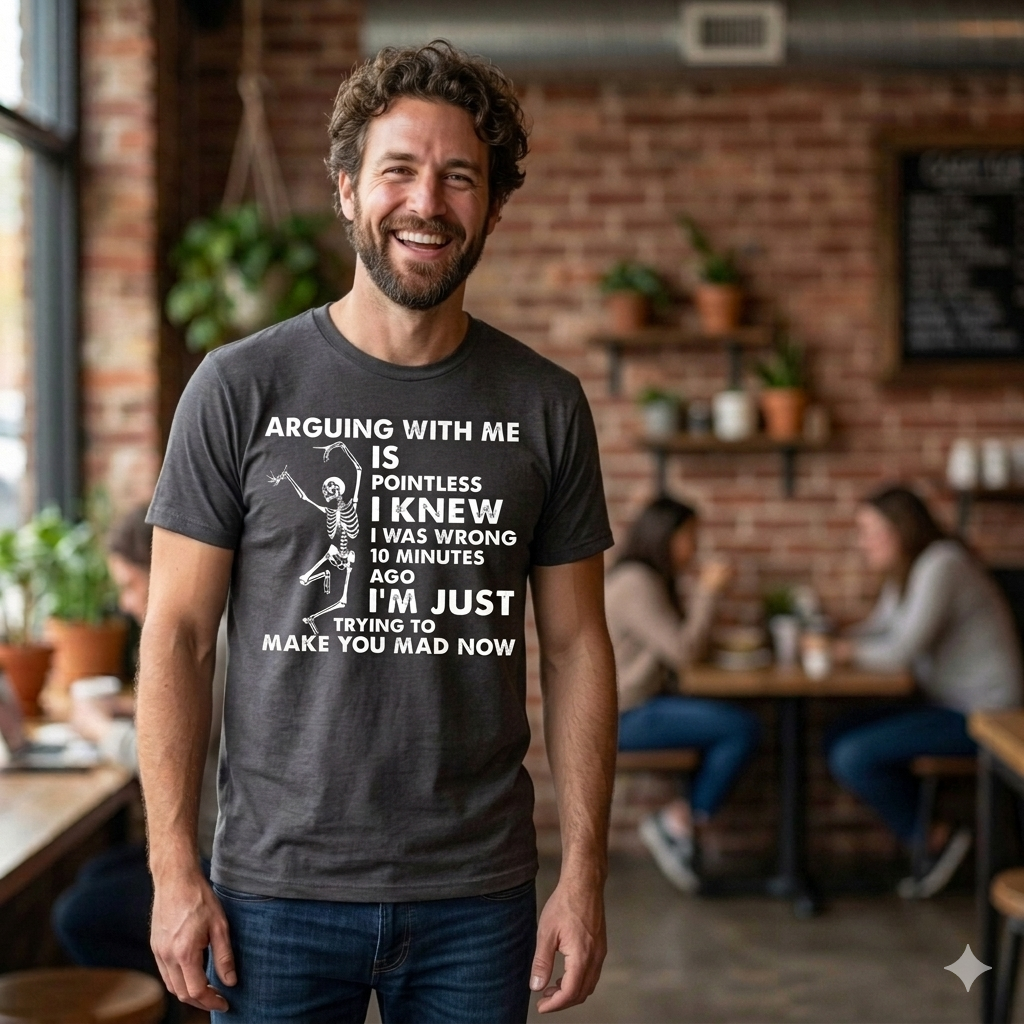 Arguing With Me Is Pointless Tee