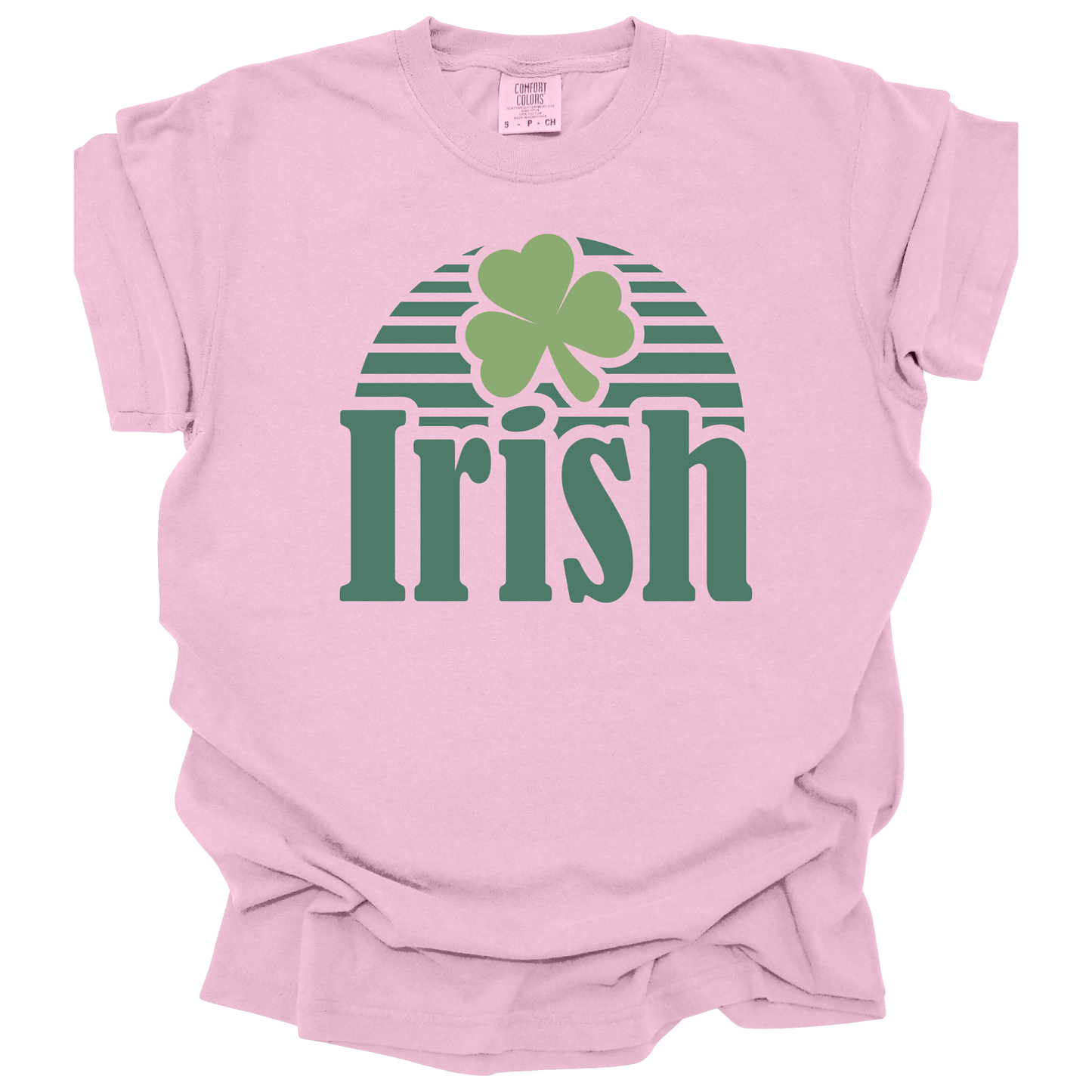 Lucky in Comfort: The Irish Shamrock Short Sleeve T-Shirt