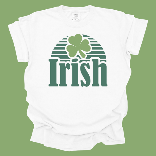 Lucky in Comfort: The Irish Shamrock Short Sleeve T-Shirt