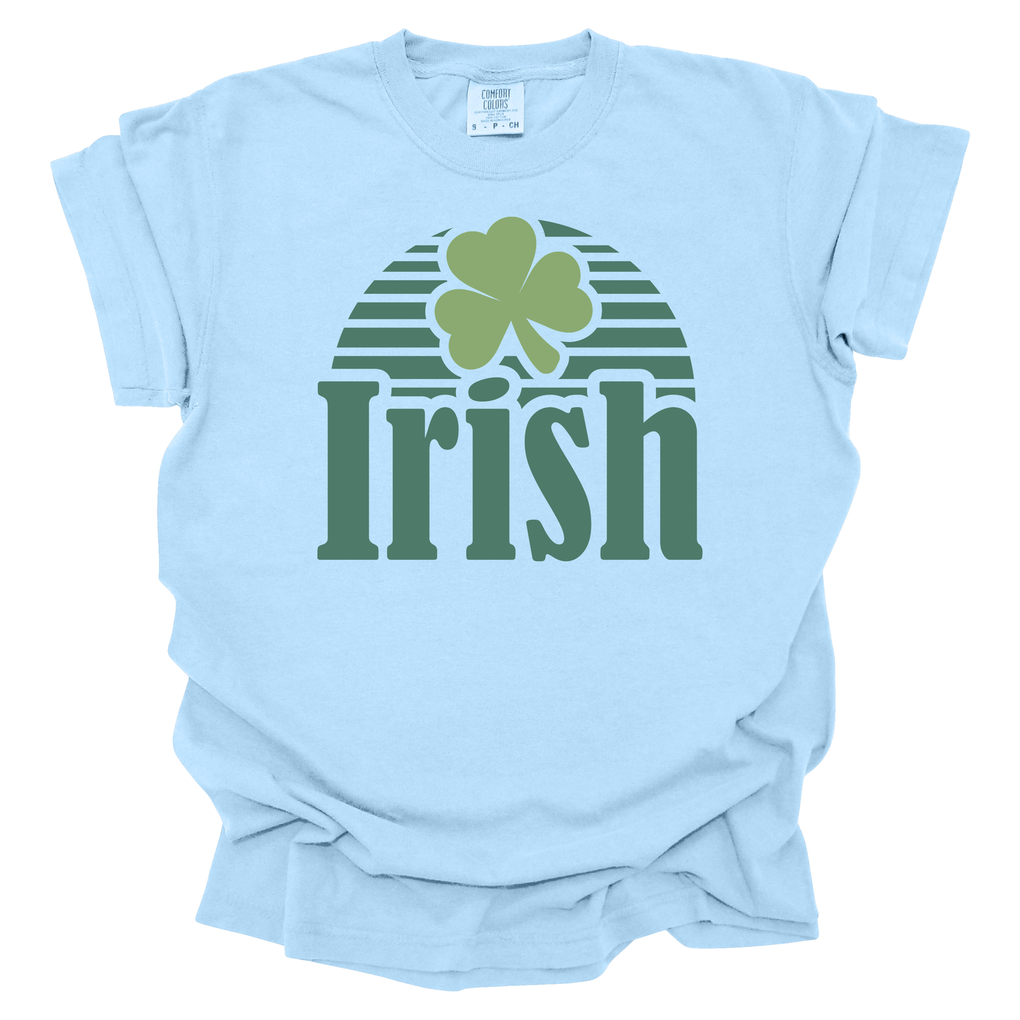 Lucky in Comfort: The Irish Shamrock Short Sleeve T-Shirt