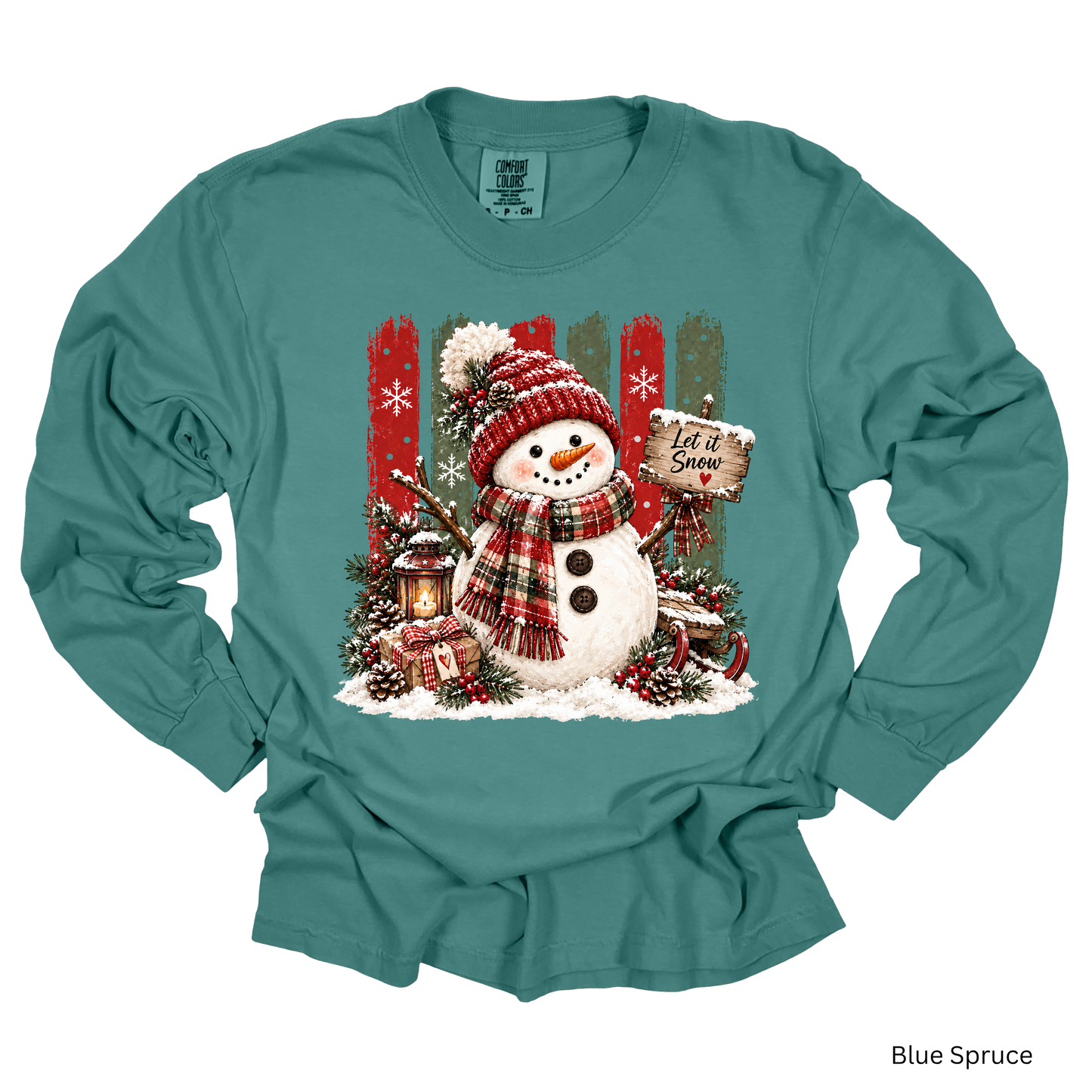 Let It Snow Holiday Snowman