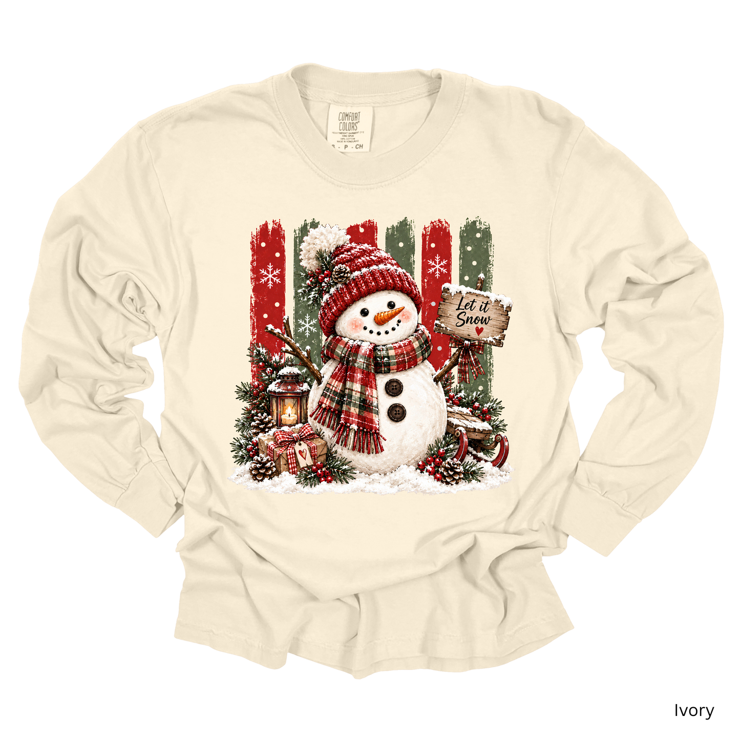 Let It Snow Holiday Snowman