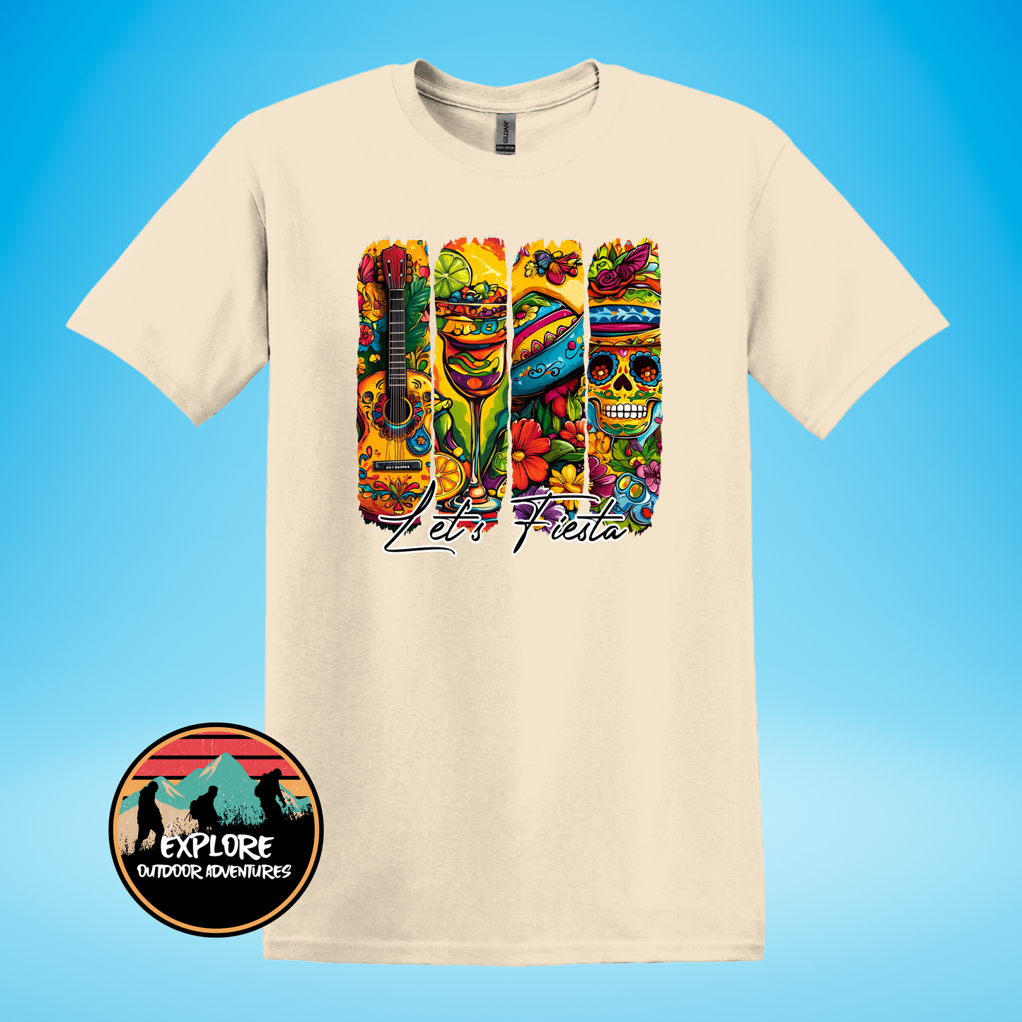 Let's Fiesta Cinco De Mayo Short Sleeve Unisex Tee