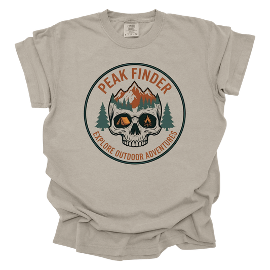 Peak Finder Skull – Adventure Graphic Tee