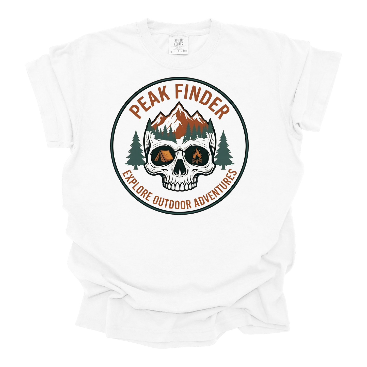 Peak Finder Skull – Adventure Graphic Tee