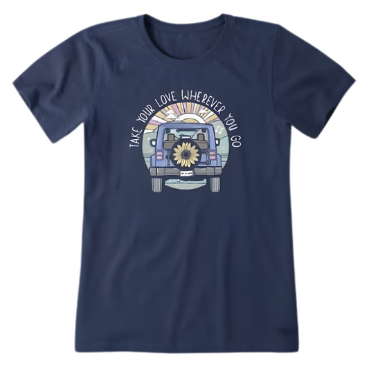 Women's Take Your Love 4x4 Short Sleeve Tee