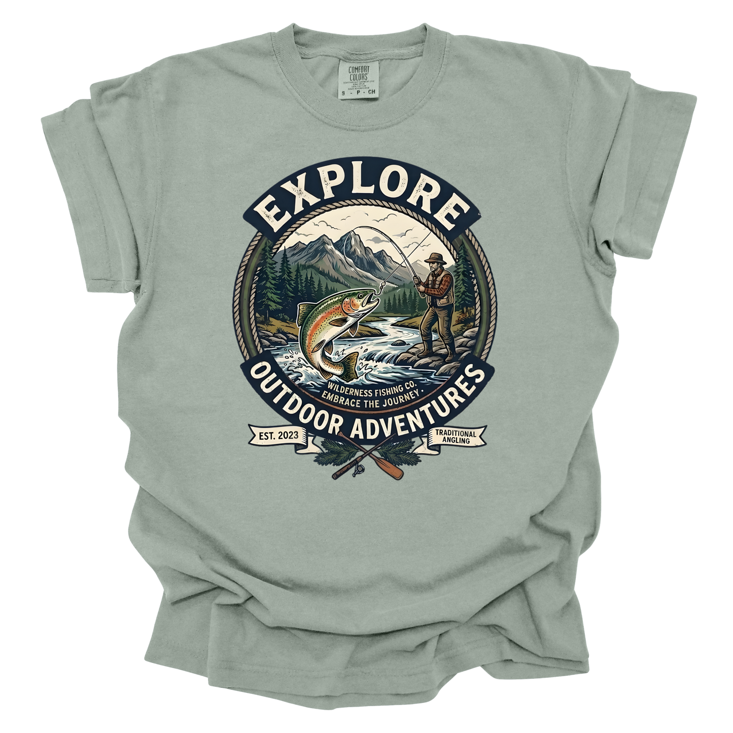 Traditional Angler Short Sleeve T-Shirt