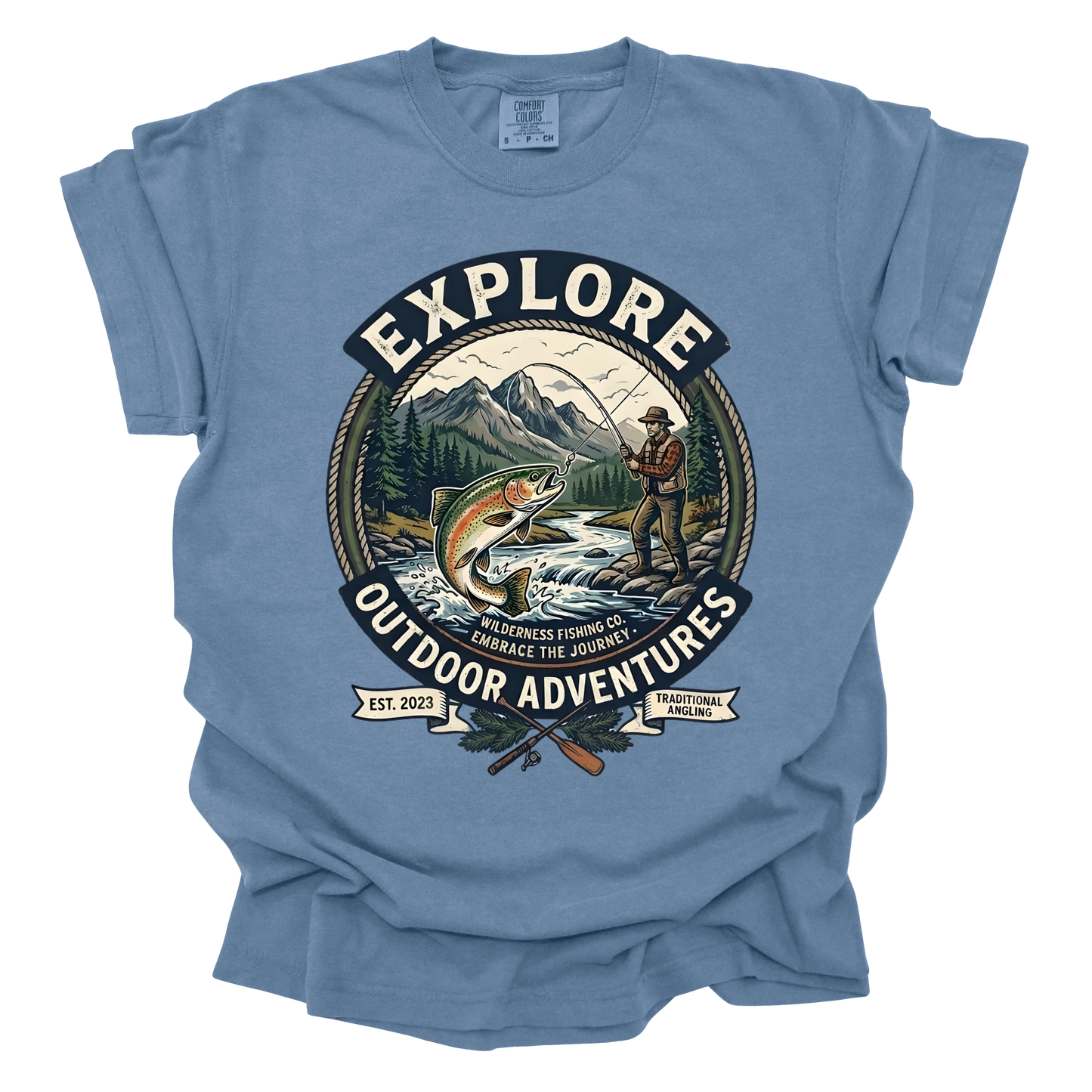 Traditional Angler Short Sleeve T-Shirt